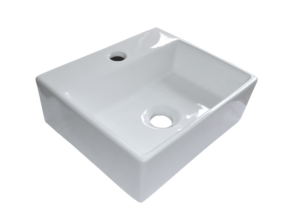 Waschbecken KERAMIK Wandmontage Aufsatzwaschbecken Keramikwaschbecken