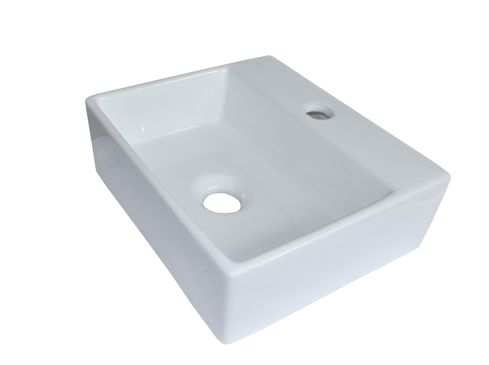 Waschbecken KERAMIK Wandmontage Aufsatzwaschbecken Keramikwaschbecken